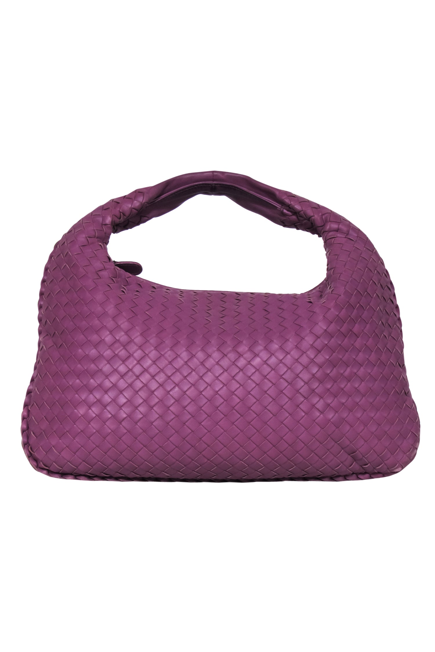 Bottega Veneta - Purple Woven Leather Hobo Bag