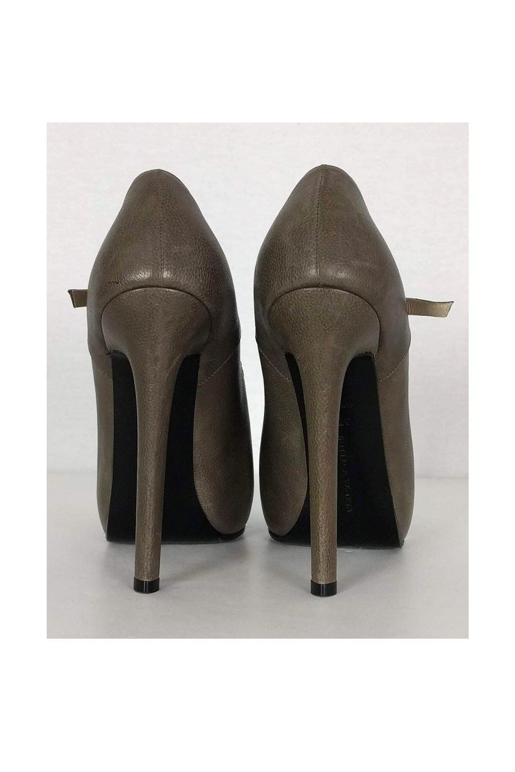 Bottega Veneta - Taupe Mary Jane Pumps Sz 7.5