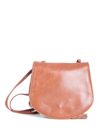 Bottega Veneta Vintage Tassels Leather Messenger Flap Bag Brown