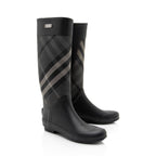 Burberry Beat Check Rain Boots - Size 9 / 39 (SHF-E4a54R)