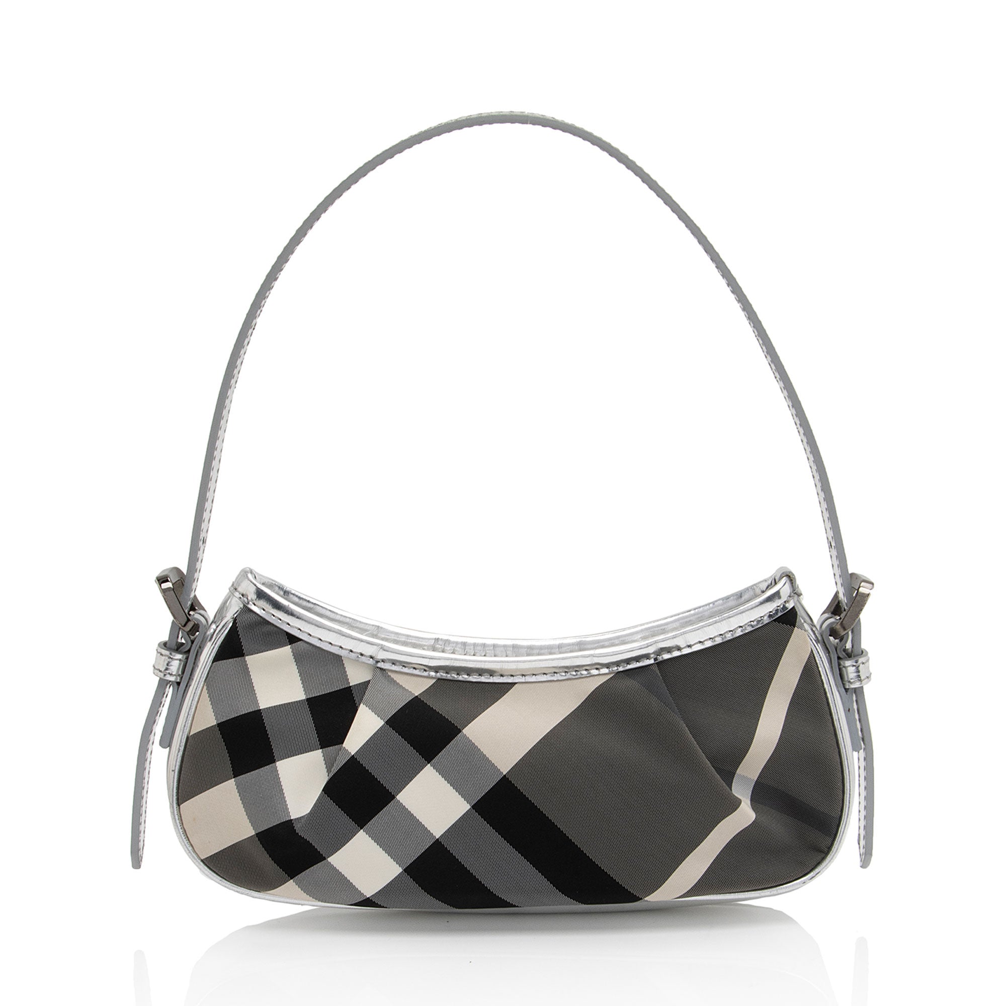 Burberry Beat Check Small Shoulder Bag (SHF-jOlsCX)