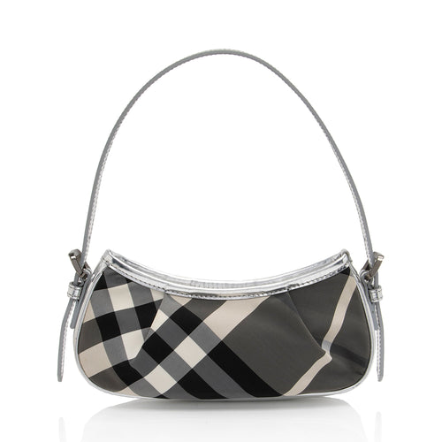 Burberry Beat Check Small Shoulder Bag (SHF-jOlsCX)