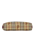 Burberry - Beige Signature Plaid Logo Shoulder Bag