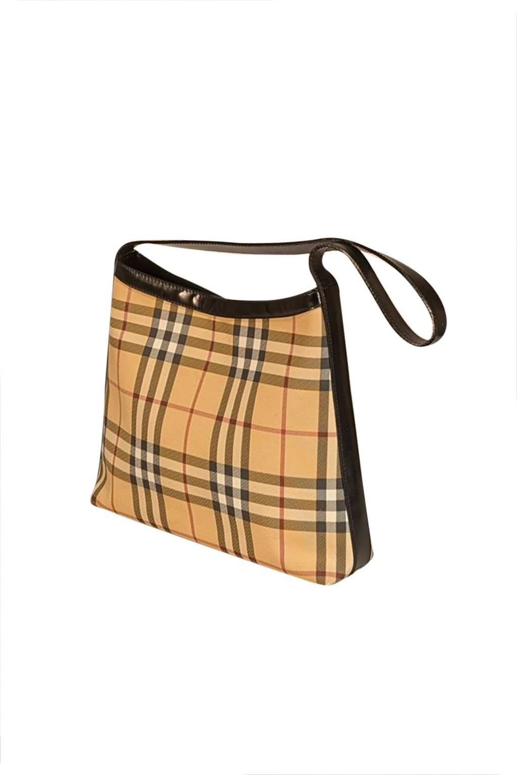 Burberry - Beige Signature Plaid Shoulder Bag