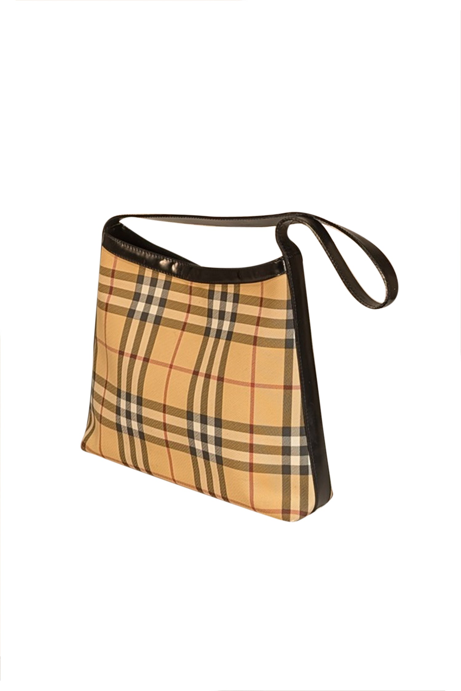 Burberry - Beige Signature Plaid Shoulder Bag