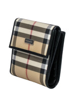 Burberry - Beige Signature Plaid Square Wallet