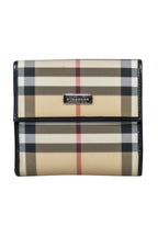Burberry - Beige Signature Plaid Square Wallet