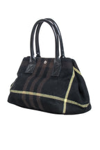 Burberry - Black, Brown, & Yellow Plaid Handbag