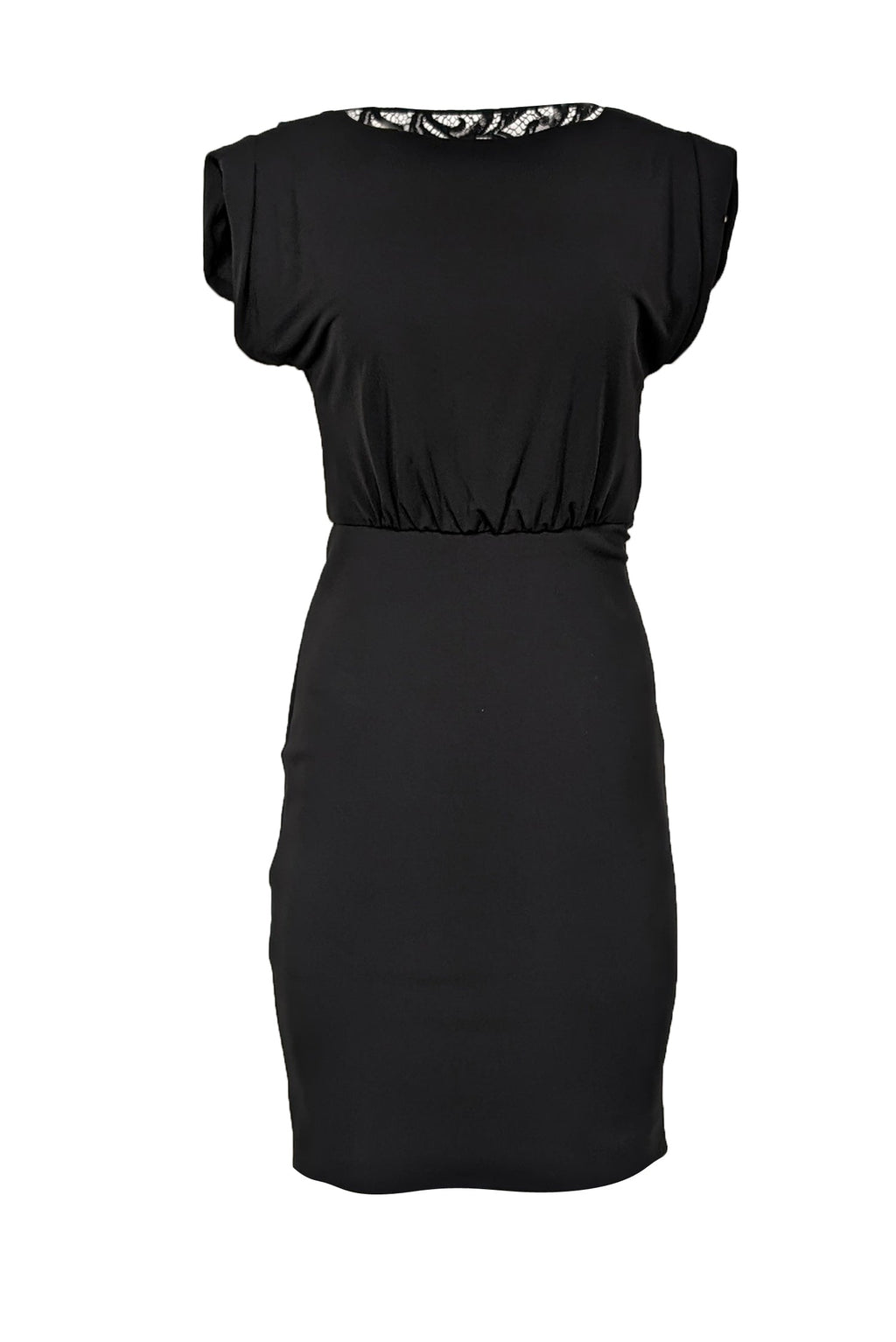 Burberry - Black Lace Back Cocktail Dress Sz 2