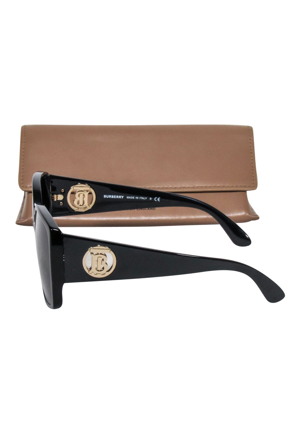 Burberry - Black Oversized Sunglasses
