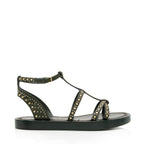 Burberry Calfskin Studded Hansel Sandals - Size 6 / 36 (SHF-HS09xw)