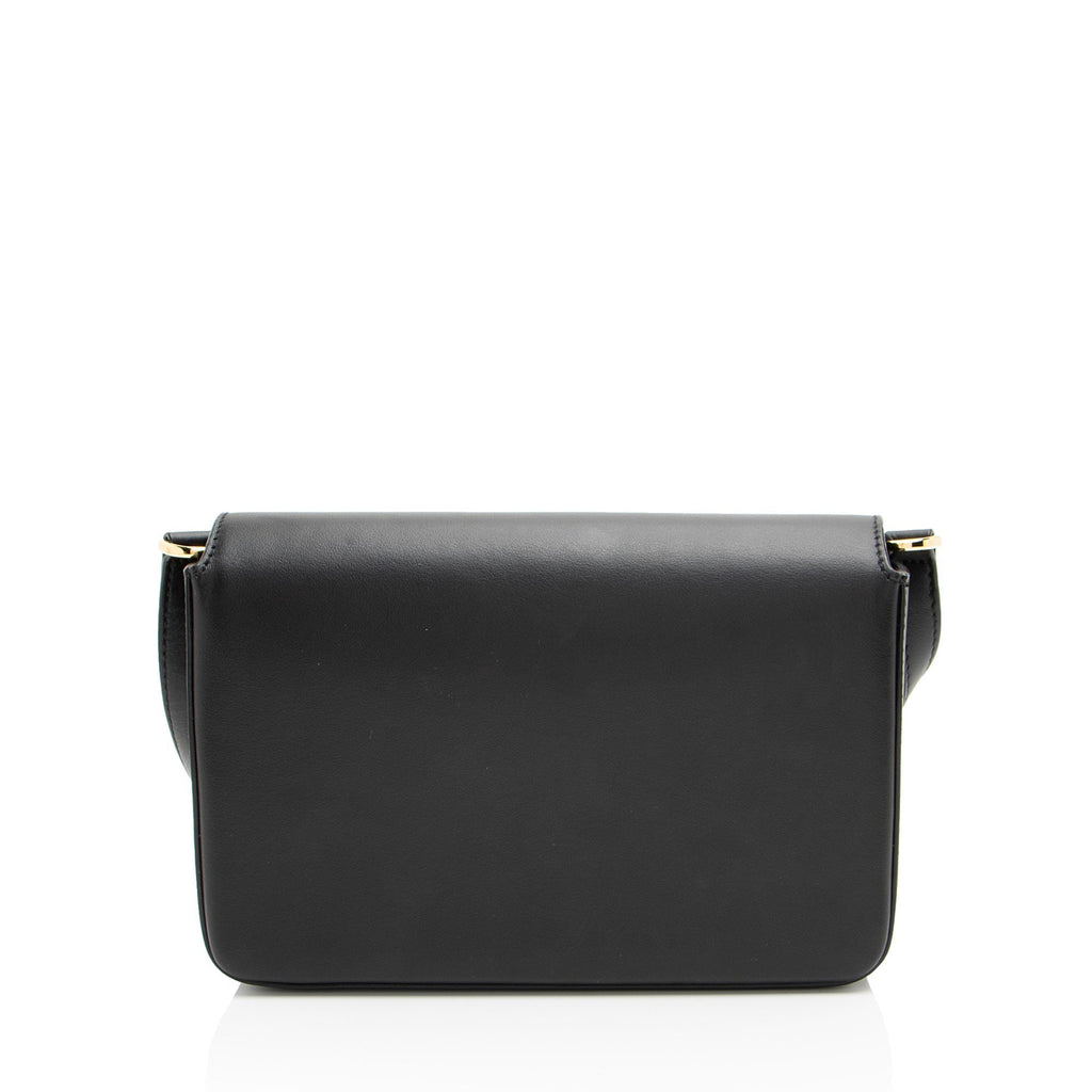 Burberry Calfskin Vintage Check Hampshire Crossbody (SHF-6TceP8)