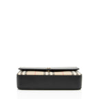 Burberry Calfskin Vintage Check Hampshire Crossbody (SHF-6TceP8)