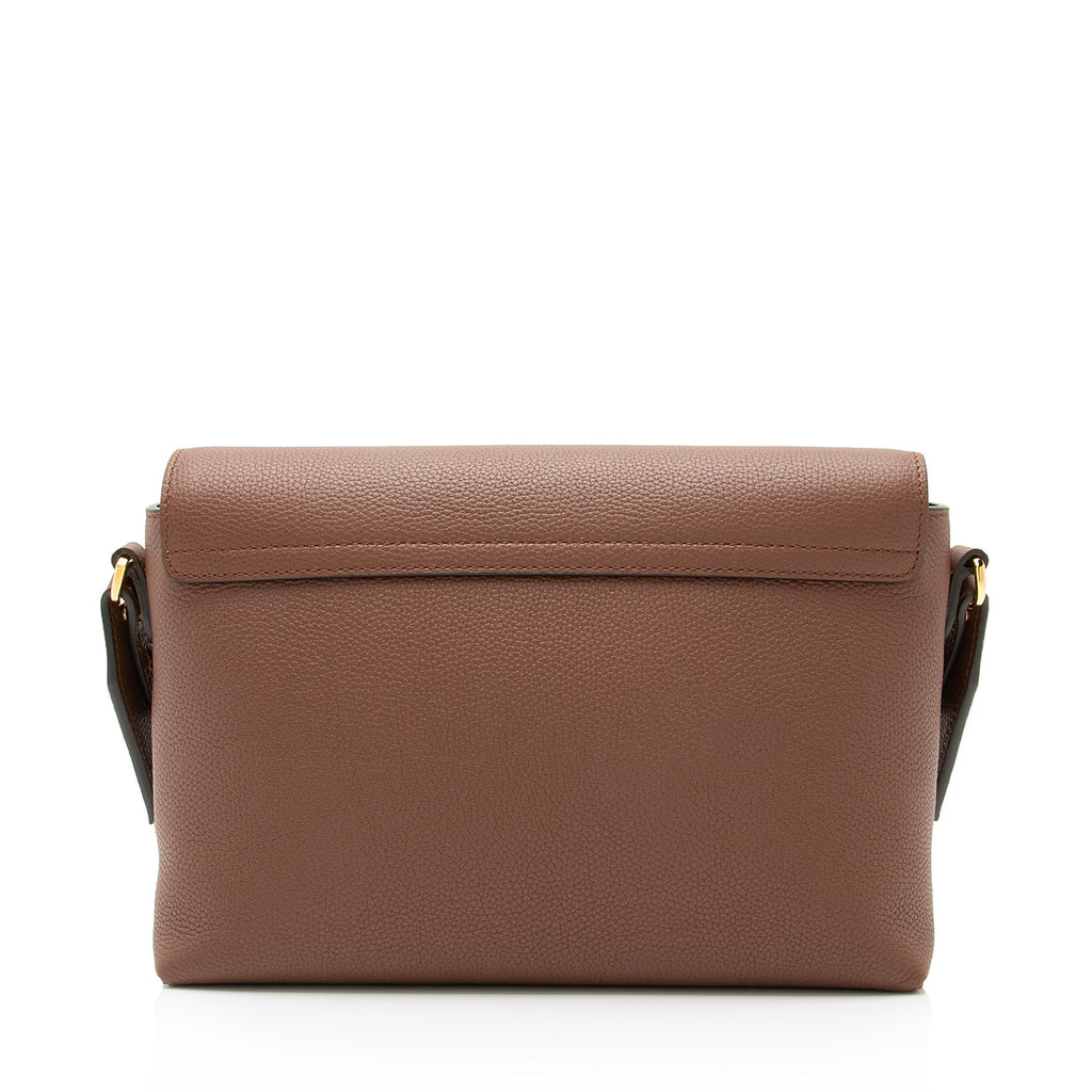 Burberry Calfskin Vintage Check Note Bag (SHF-vpM9p4)