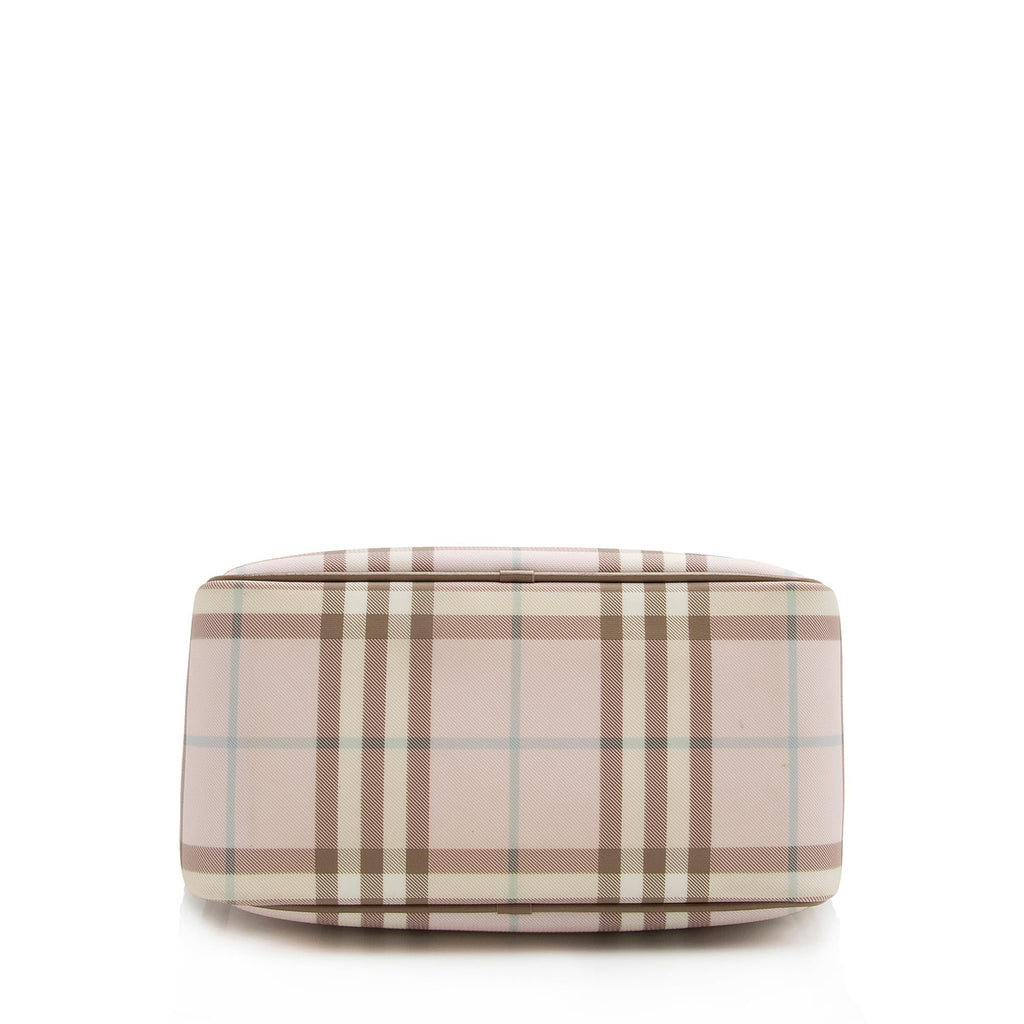 Burberry Candy Check Small Satchel (SHF-22216)