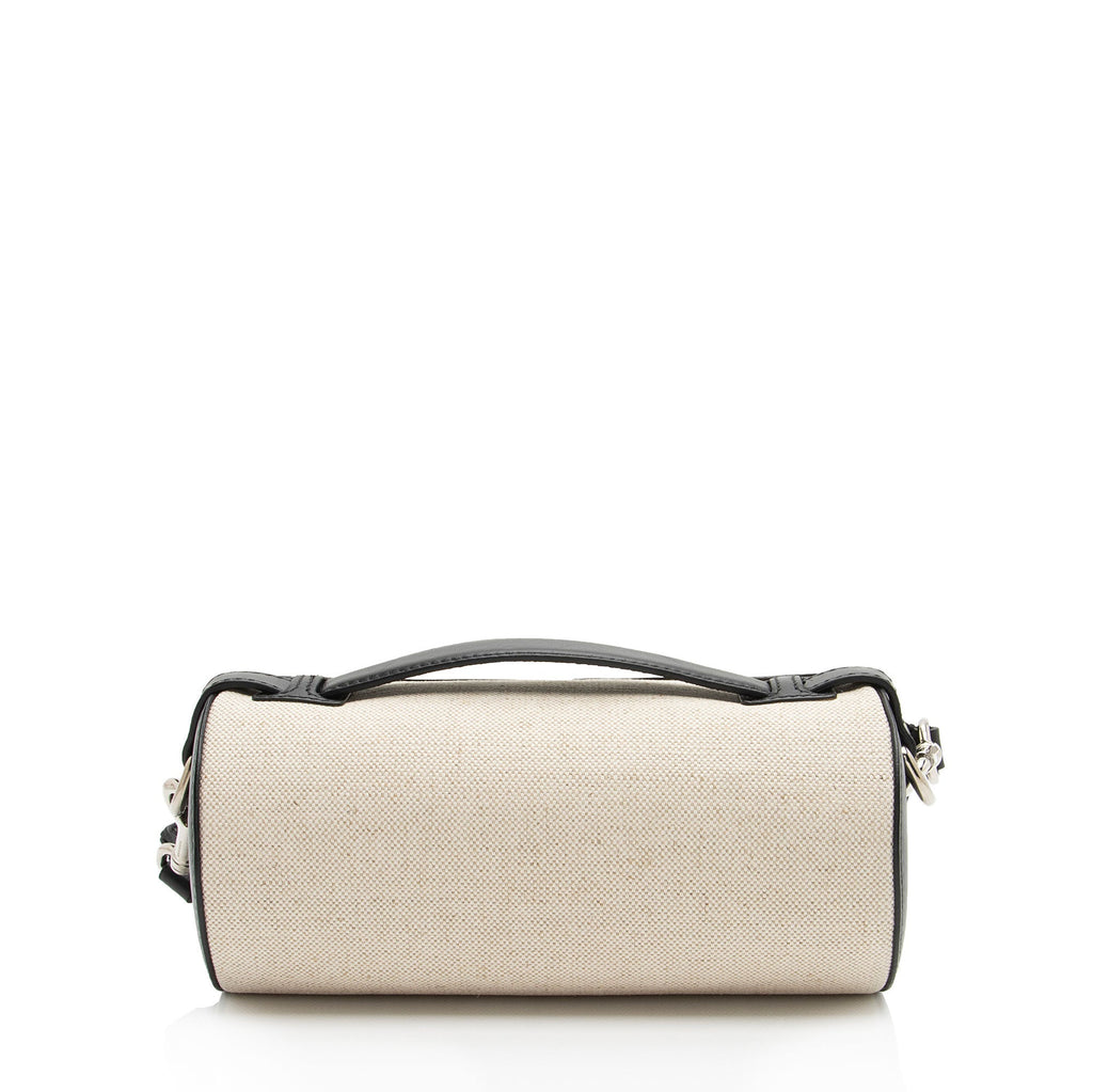 Burberry Canvas Barrel Crossbody (SHF-N8oy8r)
