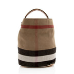 Burberry Canvas Check Susanna Medium Hobo (SHF-20980)
