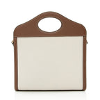 Burberry Canvas Logo Mini Pocket Satchel (SHF-21685)