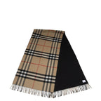 Burberry Cashmere Giant Check Reversible Scarf (SHF-lKsvIa)