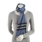 Burberry Cashmere Giant Check Scarf (SHF-tMHipo)