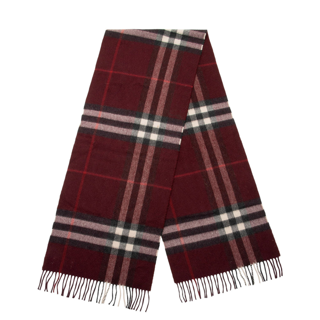Burberry Cashmere Giant Check Scarf (SHF-vAq4zl)