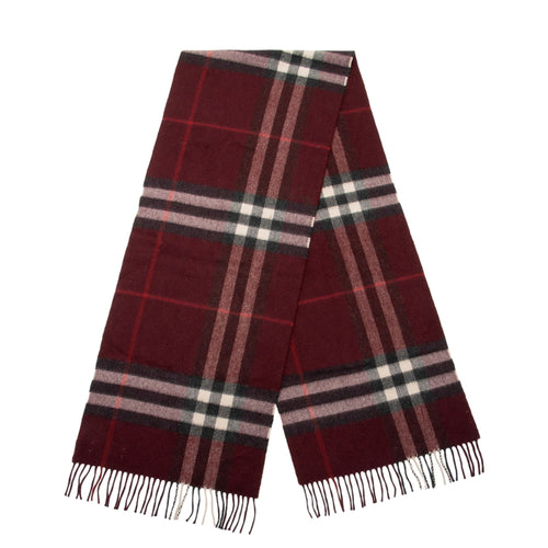 Burberry Cashmere Giant Check Scarf (SHF-vAq4zl)