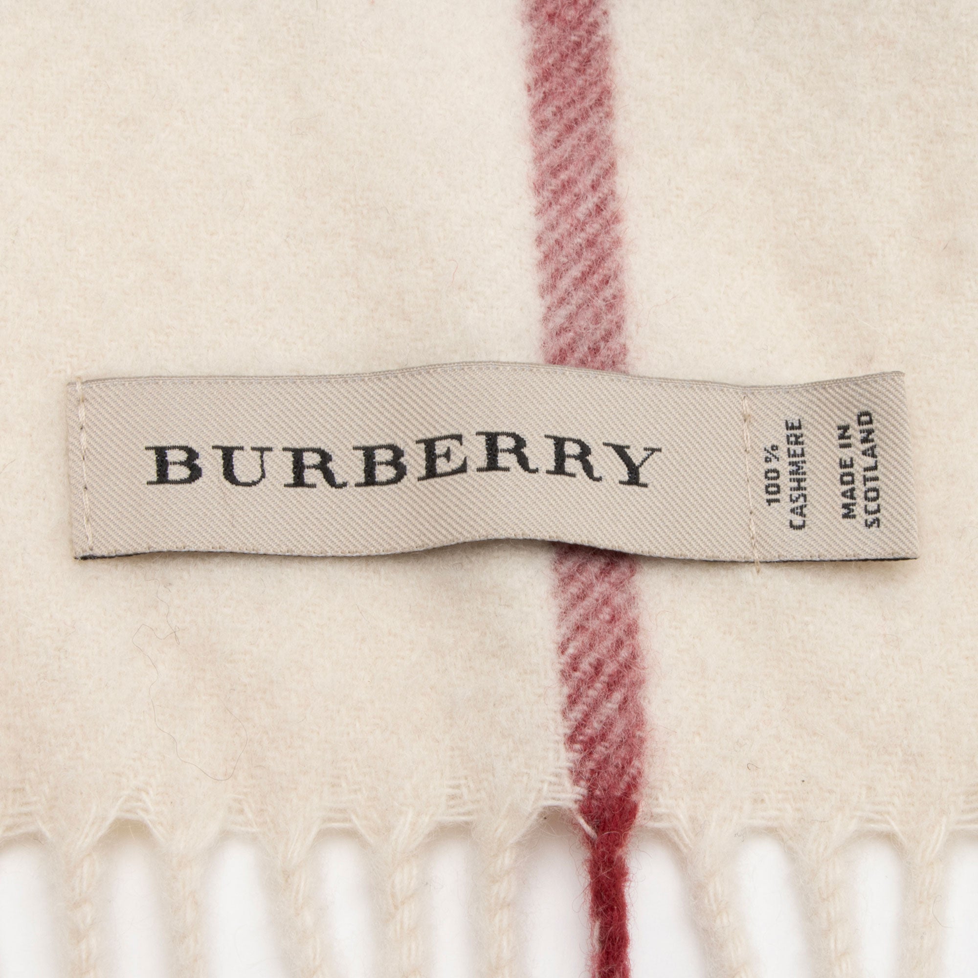 Burberry Cashmere Giant Check Scarf (SHF-zNp6A1)