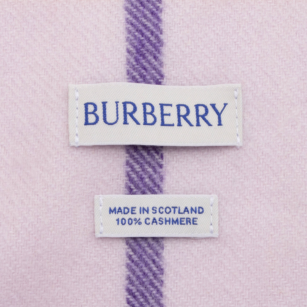 Burberry Cashmere Giant Check Scarf (SHF-fIodxb)