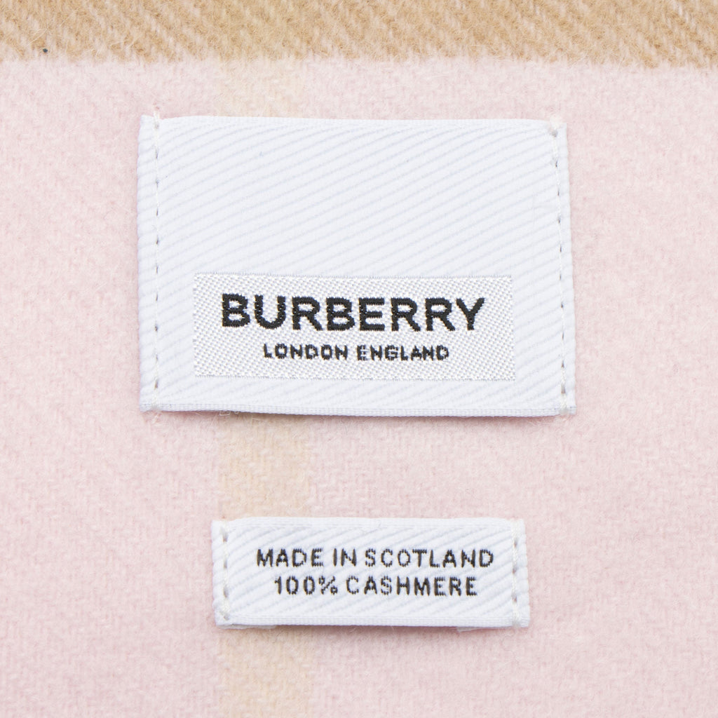 Burberry Cashmere Giant Check Scarf (SHF-QDmVfD)