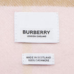 Burberry Cashmere Giant Check Scarf (SHF-QDmVfD)