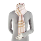 Burberry Cashmere Giant Check Scarf (SHF-QDmVfD)