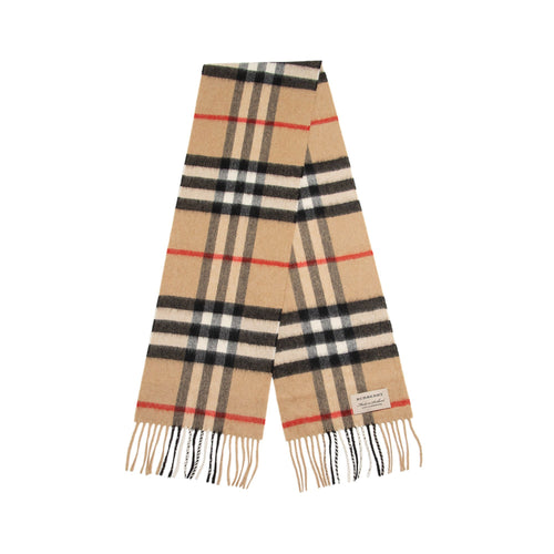 Burberry Cashmere Giant Check Small Scarf (SHF-HaYFFv)