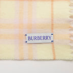 Burberry Cashmere Vintage Check Fringed Scarf (SHF-0ggWkI)