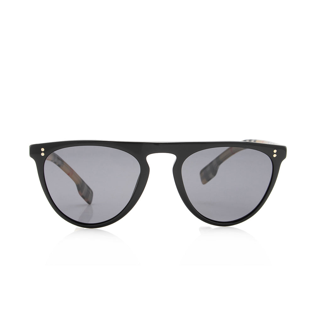 Burberry Nova Check Cat EyeSunglasses (SHF-14730)