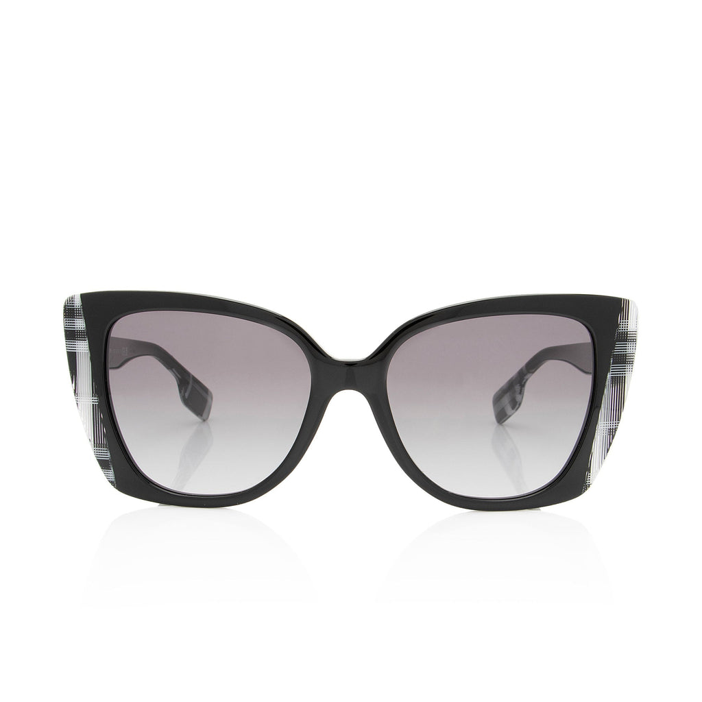 Burberry Check Meryl Sunglasses (SHF-i1WBiV)