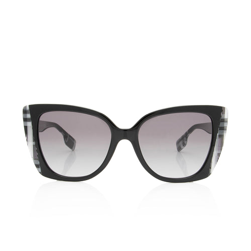 Burberry Check Meryl Sunglasses (SHF-i1WBiV)
