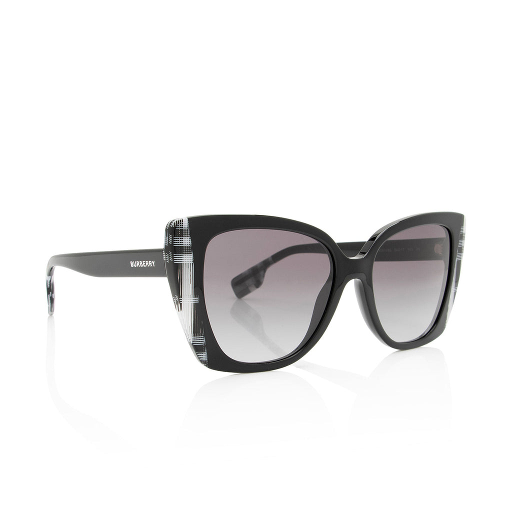 Burberry Check Meryl Sunglasses (SHF-i1WBiV)