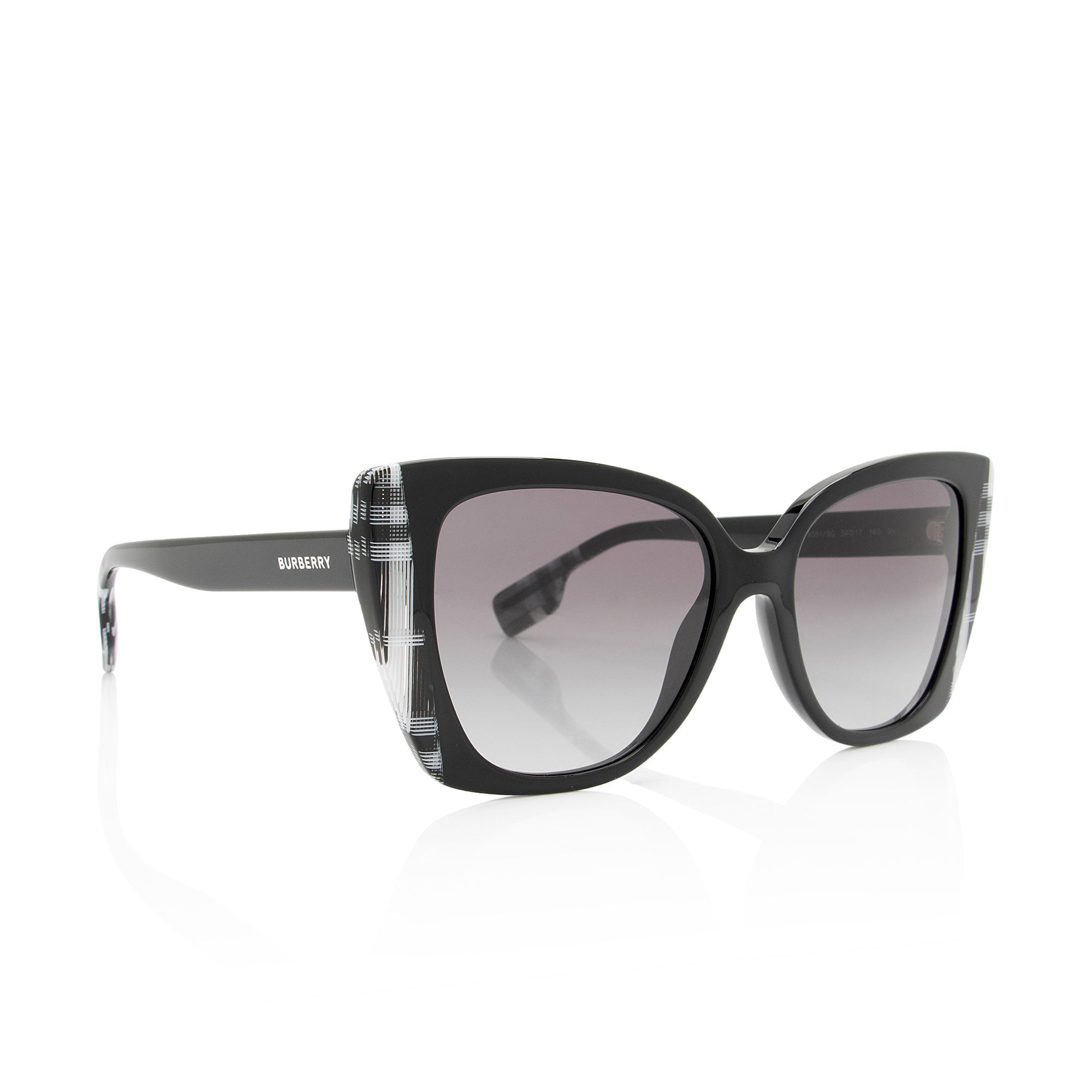 Burberry Check Meryl Sunglasses (SHF-i1WBiV)