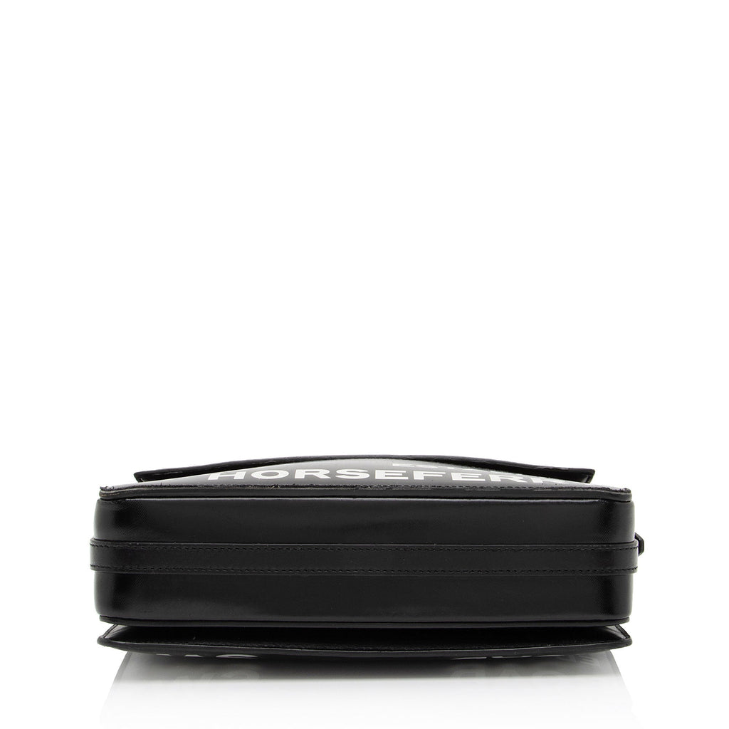 Burberry Coated Canvas Horseferry Print Grace Large Flap Bag (SHF-8i3NQl)