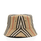Burberry Cotton Check Reversible Bucket Hat - Size L (SHF-feB1ZV)