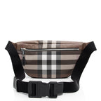 Burberry E-Canvas Check Cason Bum Bag (SHF-kefumV)