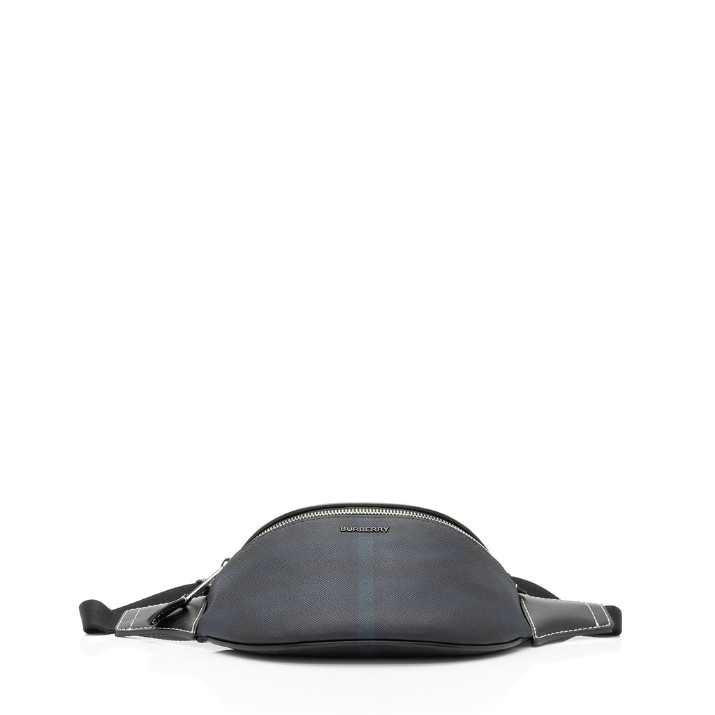 Burberry E-Canvas Check Cason Mini Bumbag (SHF-qTRqOh)