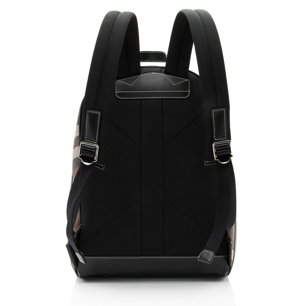 Burberry E-Canvas House Check Jett Backpack (SHF-7Ybyea)