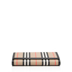 Burberry E-Canvas Icon Stripe Hannah Wallet on Strap (SHF-T6fpoo)