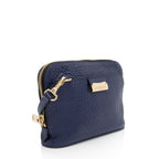 Burberry Embossed Leather Check Harrogate Crossbody (SHF-xJEGv6)