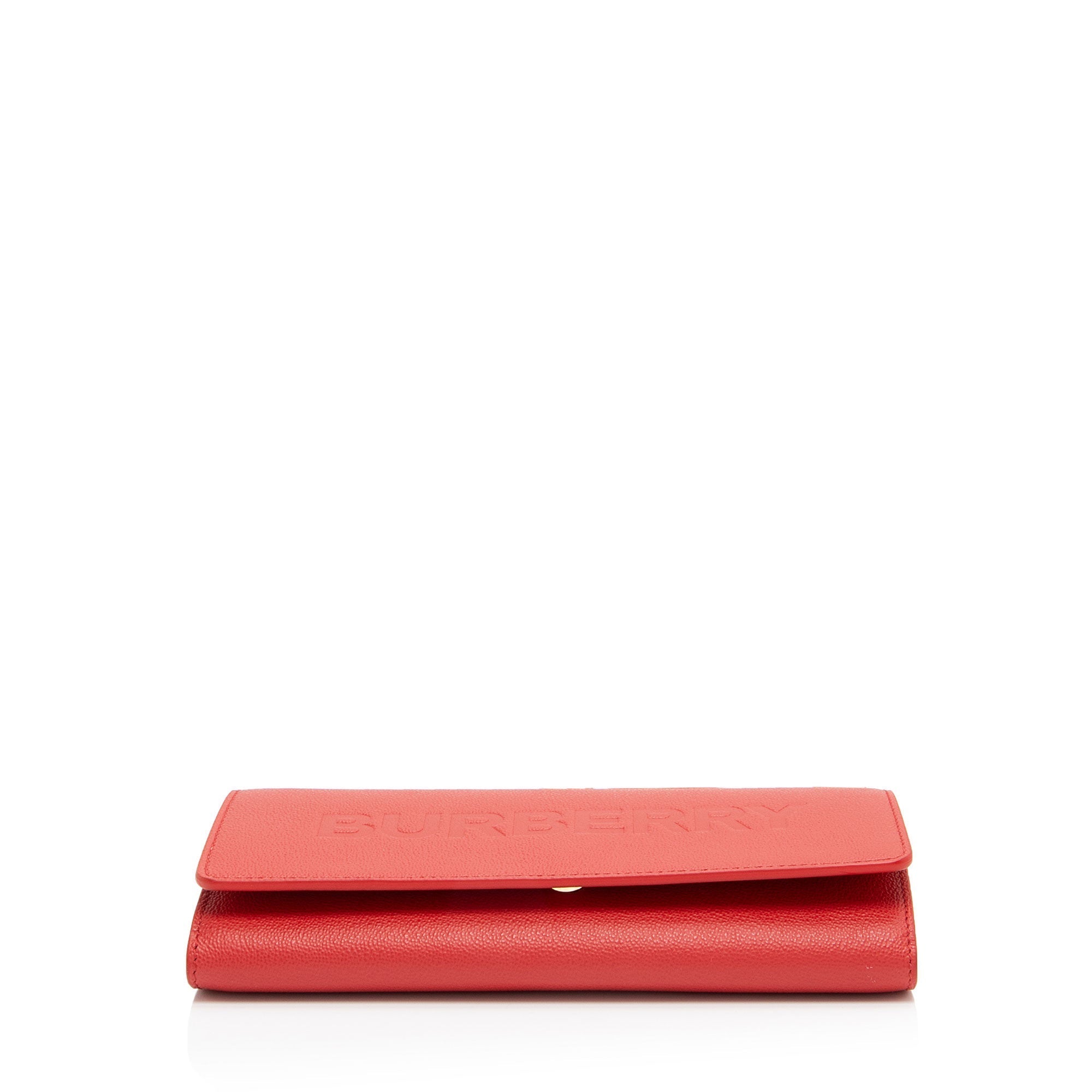 Burberry Embossed Leather Henley Crossbody (SHF-M98bFQ)
