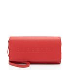 Burberry Embossed Leather Henley Crossbody (SHF-p23TH5)