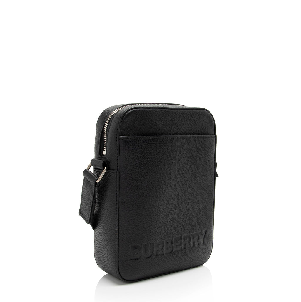 Burberry Embossed Leather Thornton Crossbody (SHF-vFPFlP)