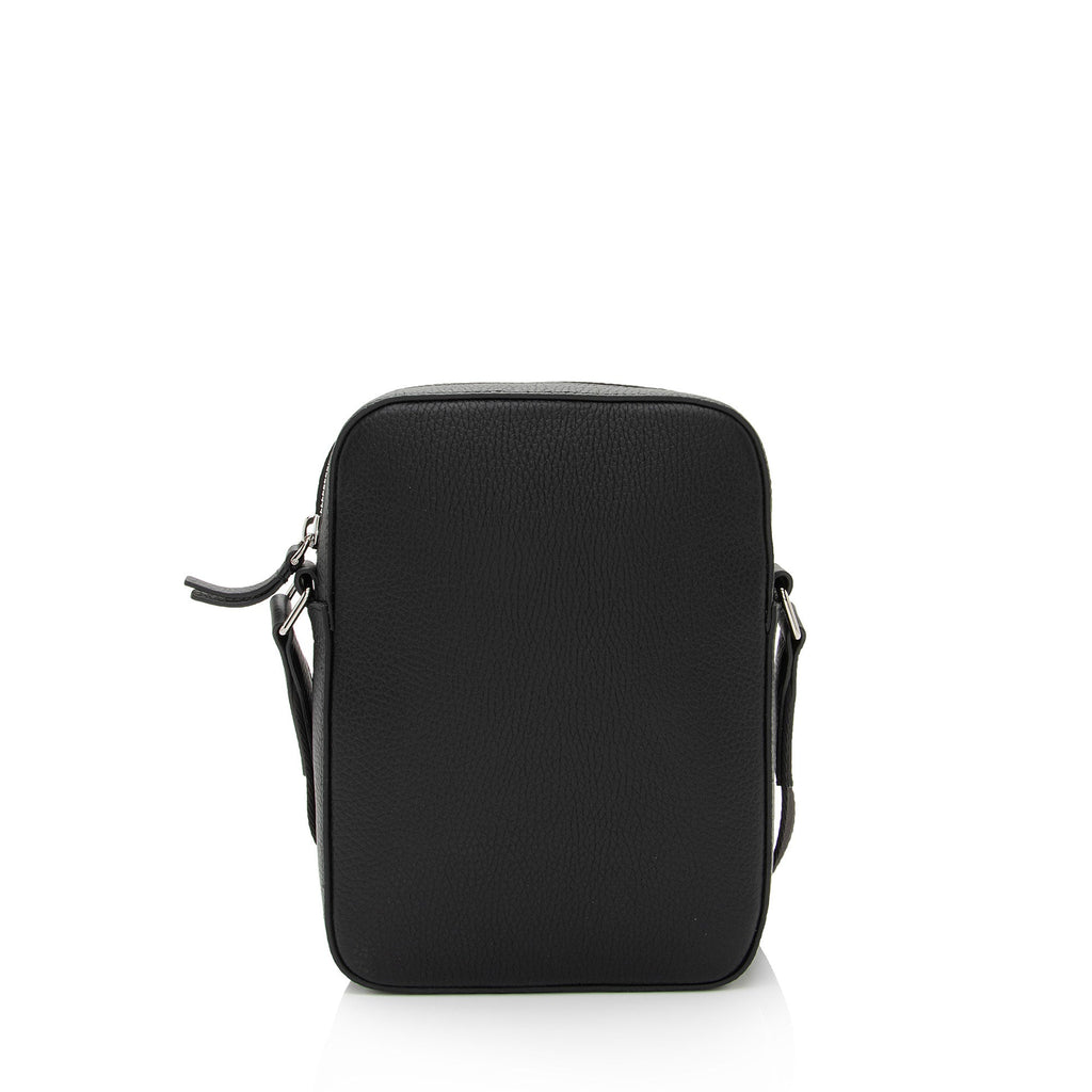 Burberry Embossed Leather Logo Thorton Crossbody Bag (SHF-eENPy4)