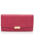 Burberry Embossed Leather Porter Wallet (SHF-HT8YDE)